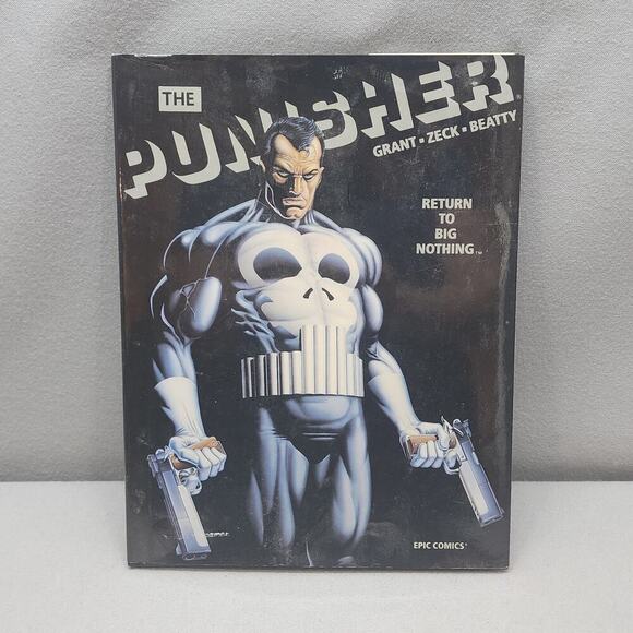 The Punisher RETURN TO BIG NOTHING hardcover trade paperback Marvel Epic - Picture 1 of 10